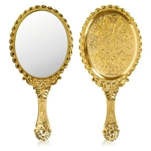 NWT/ YUSONG Handheld Mirror with Handle, Makeup Compact Hand Mirrors